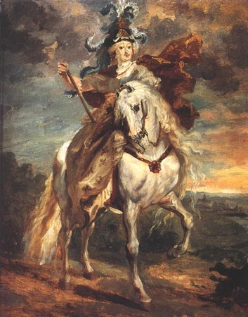 Marie de Médicis sur le Pont-de-Ce à Jean Louis Théodore Géricault