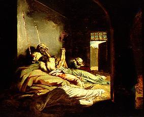 Scène de peste (scène de la guerre d'indépendance grecque) à Jean Louis Théodore Géricault