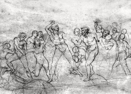 The Slave trade à Jean Louis Théodore Géricault