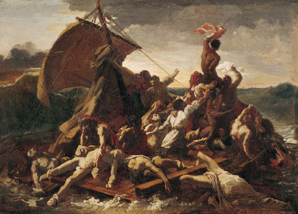 Study for The Raft of the Medusa à Jean Louis Théodore Géricault