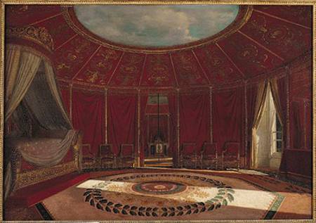 The Empress Josephine's (1763-1814) Bedroom at Malmaison à Jean Louis Victor Viger du Vigneau