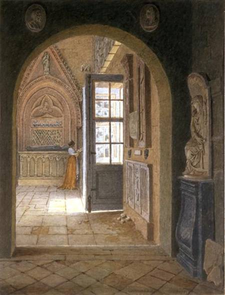 A Room in the Convent of the Petits Augustins à Jean Lubin Vauzelle
