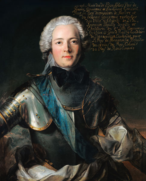 Joseph-Marie (1706-47) Duc de Boufflers à Jean Marc Nattier