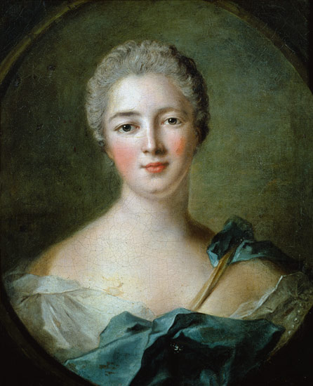 Madame de Pompadour (1721-64) à Jean Marc Nattier