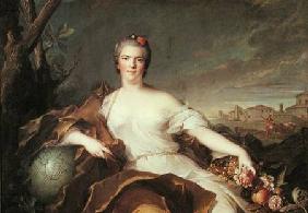 Madame Louise-Elisabeth de France (1727-59) Duchess of Parma, Symbolising Earth