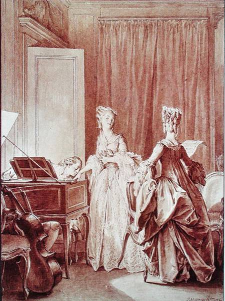 The Harpsichord à Jean Michel le Jeune Moreau