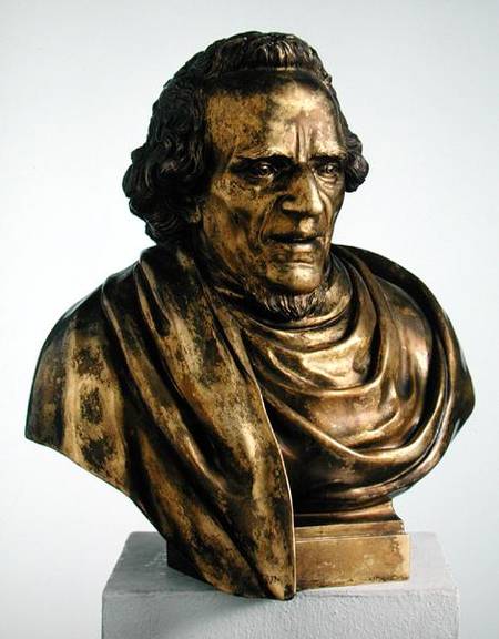 Portrait of Moses Mendelssohn (1729-86) à Jean Pierre Antoine Tassaert