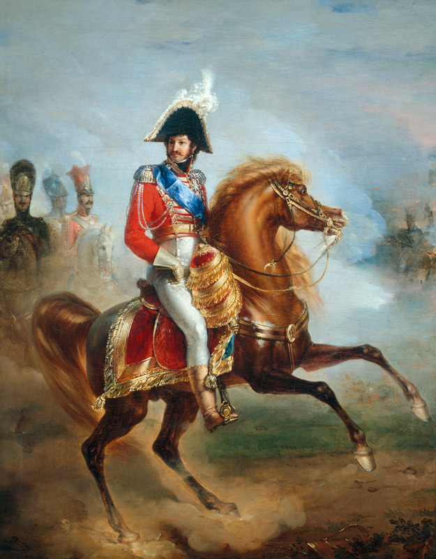 Joachim Murat ( 1767-1815) on Horseback à Jean-Pierre Franque
