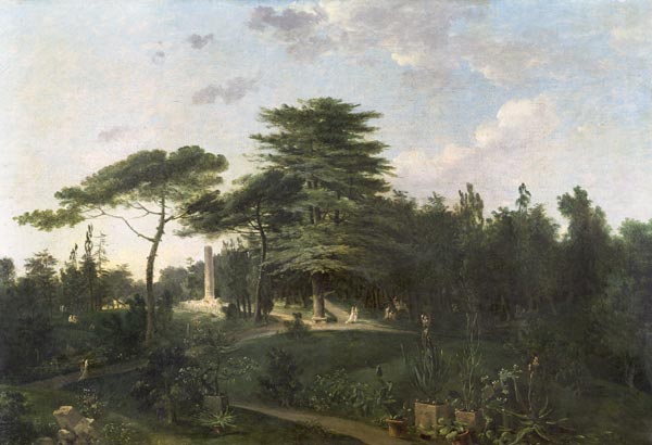 The Cedar of Lebanon in the Jardin des Plantes à Jean-Pierre Houel