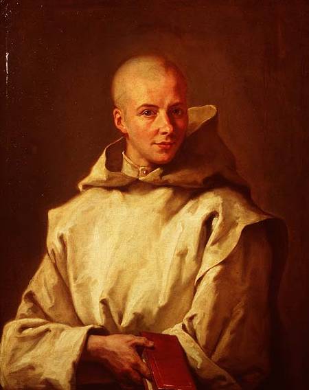 Portrait of Dom Baudouin du Basset of Gaillon à Jean Restout