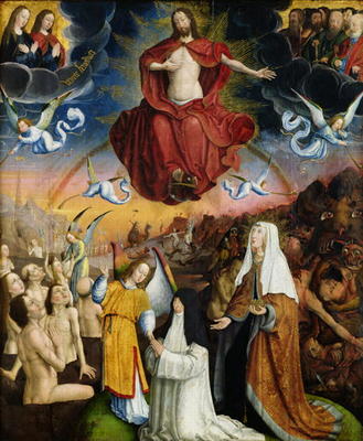 The Last Judgement (oil on panel) à Jean l'Ancien Bellegambe