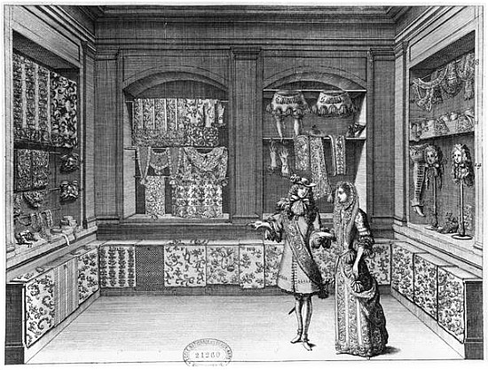 The Shop of Galanteries, illustration from ''Recueil d''ornements'', late 17th century à Jean II (le Jeune) Berain