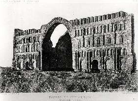 The Palace of Ctesiphon, from ''L''Art Antique de la Perse'' Marcel Dieulafoy, published 1884-85
