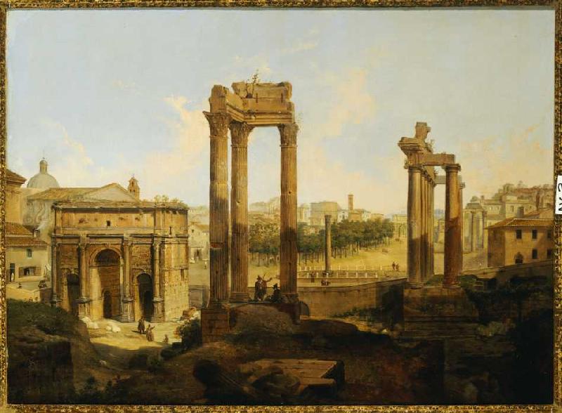Das Forum Romanum. à Jean Victor Louis Faure