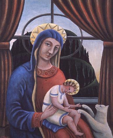 Madonna and Child  à Jerzy  Marek
