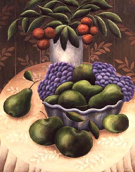 Still Life of Fruit  à Jerzy  Marek
