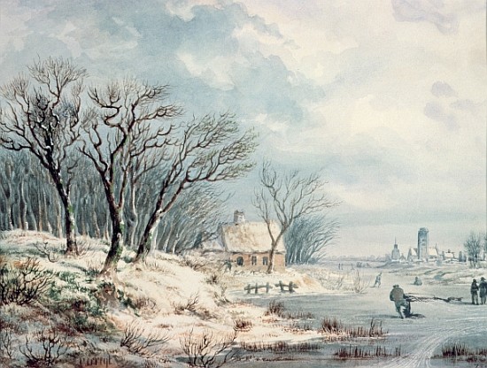 Landscape: Winter à J.J. Verreyt