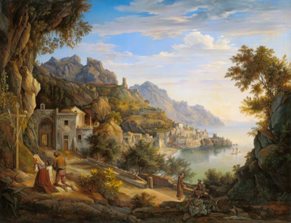 At the Gulf of Salerno à Joachim Faber