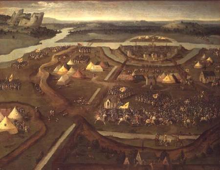 The Battle of Pavia in 1525 à Joachim Patinir