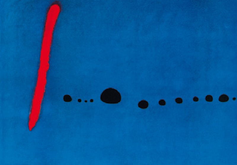 Bleu II  - (JM-512) à Joan Miró