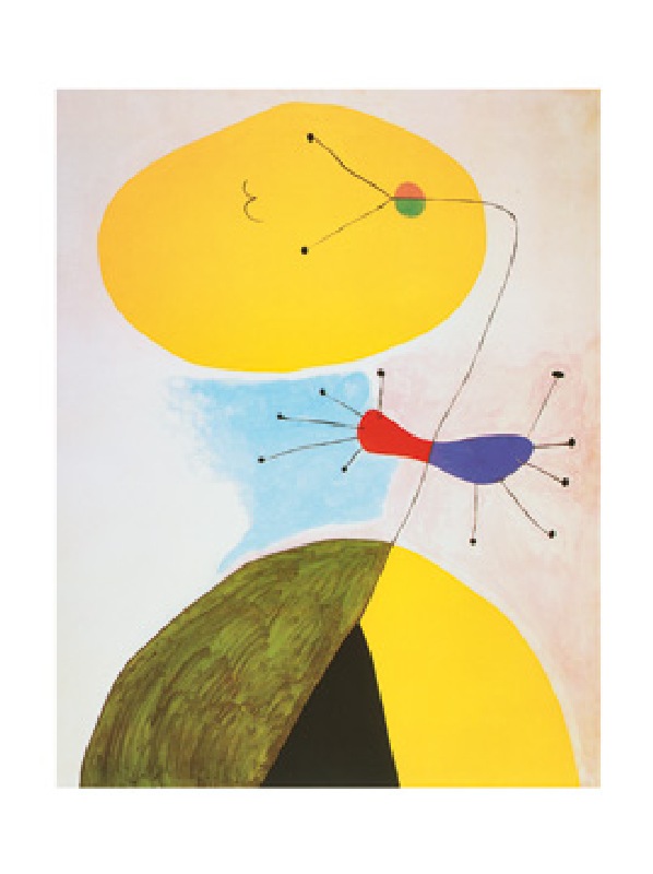 Portrait, 1938 - (JM-659) à Joan Miró