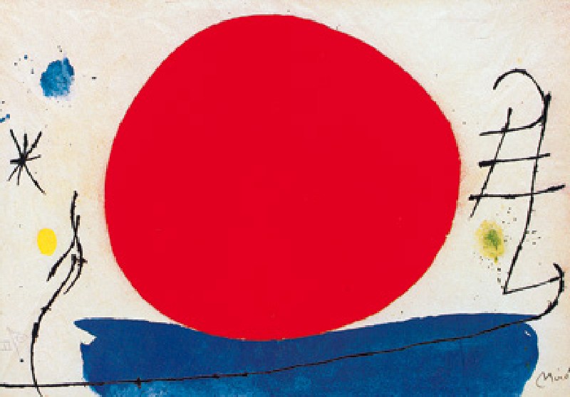Sans titre - (JM-13) à Joan Miró