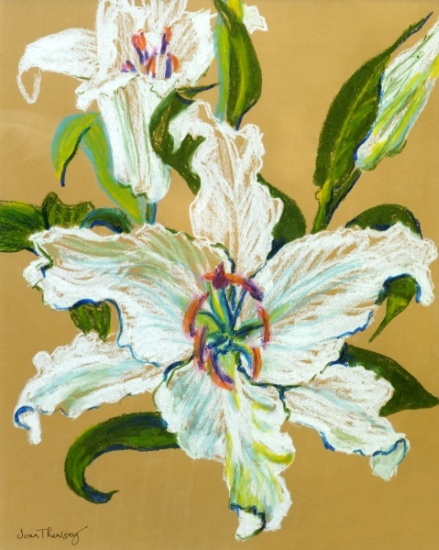 The white lilies à Joan  Thewsey
