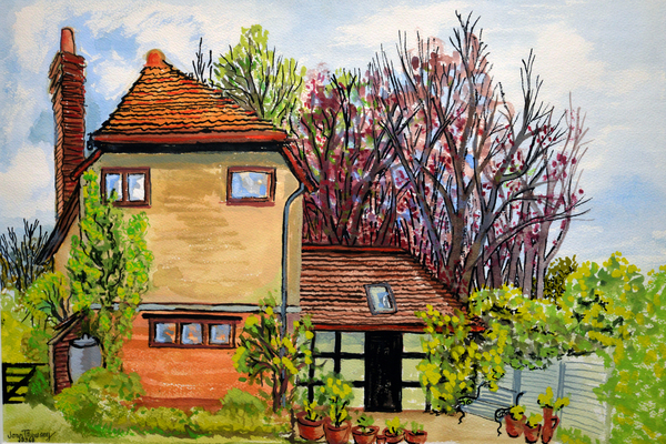 Rose Cottage, Cookham, Lord Astors Farm Cliveden à Joan  Thewsey