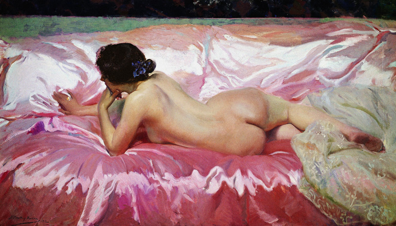 Femme nue à Joaquin Sorolla