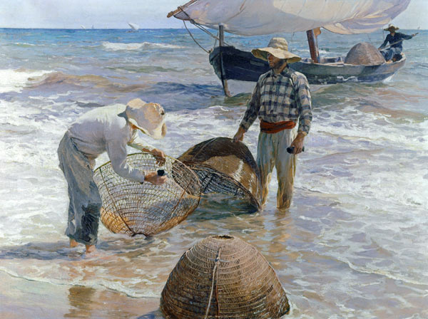 Valencian Fishermen à Joaquin Sorolla