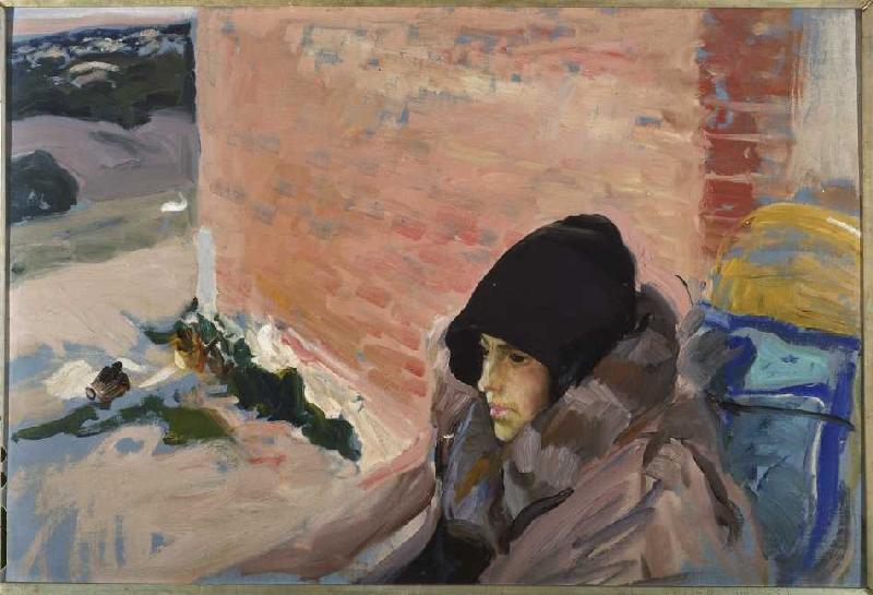 Marie en convalescente à Joaquin Sorolla