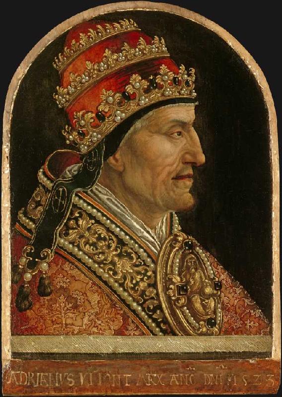 Papst Hadrian VI à Jörg Breu