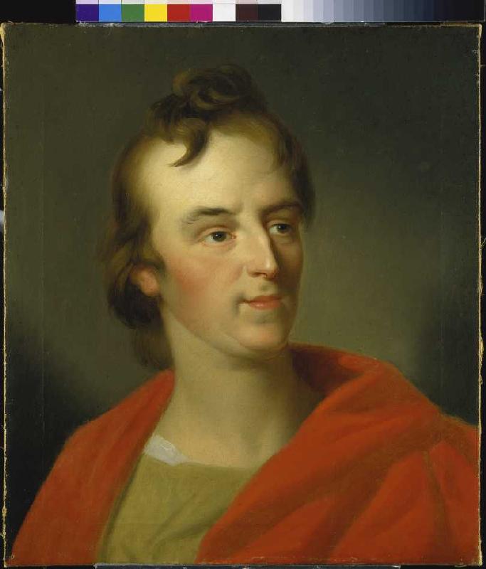 Johann Christoph Friedrich Schiller à Joh. Friedrich August Tischbein