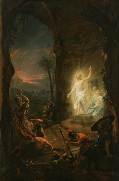 The Resurrection à Joh. Heinrich l'Ancien Tischbein