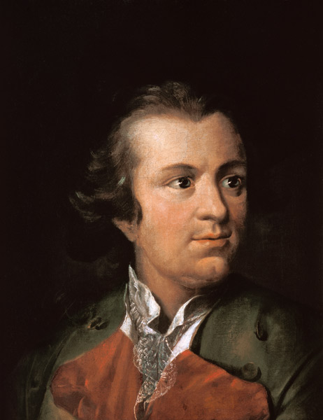 Lessing , Portrait à Joh. Heinrich Wilhelm Tischbein