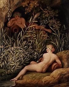 Les nymphes à la source à Joh. Heinrich Wilhelm Tischbein