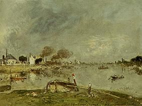 La Seine à Charenton à Johan Barthold Jongkind