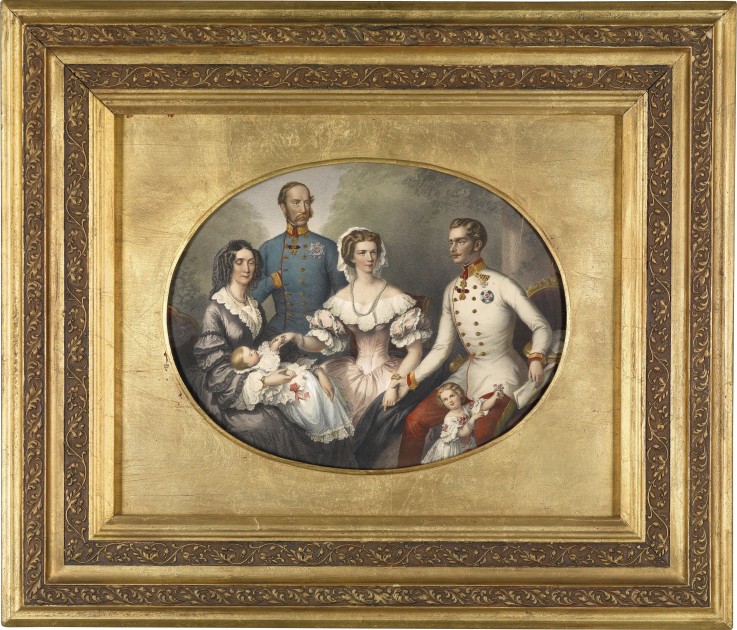 The Emperor Family of Austria à Johann Bayer