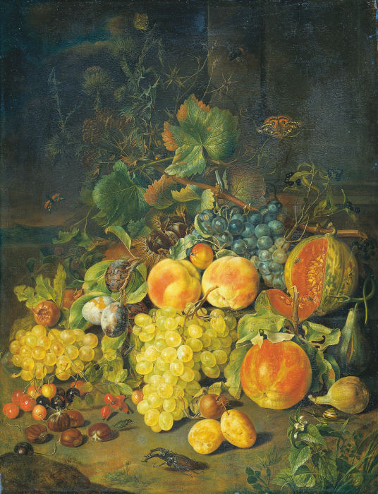 Still Life with Fruits à Johann Daniel Bager