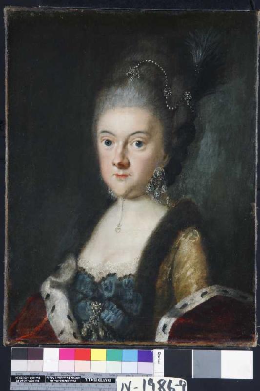 Anna Amalia Herzogin von Sachsen-Weimar-Eisenach à Johann Ernst Heinsius