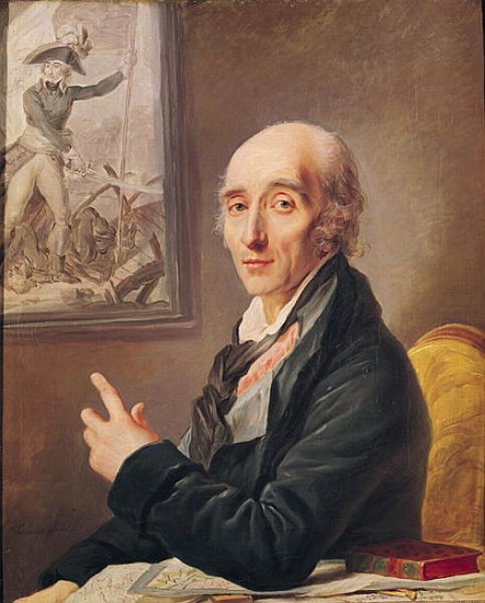 Portrait of Marshal Pierre Francois Charles Augereau (1757-1816) à Johann Ernst Heinsius