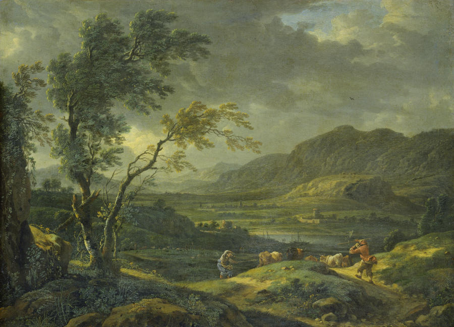 Landscape after a Thunderstorm à Johann Franciscus Ermels
