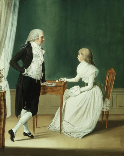 Buergerliches Ehepaar à Johann Friedrich Leberecht Reinhold