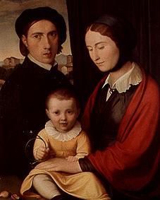 Image de famille. à Johann Friedrich Overbeck
