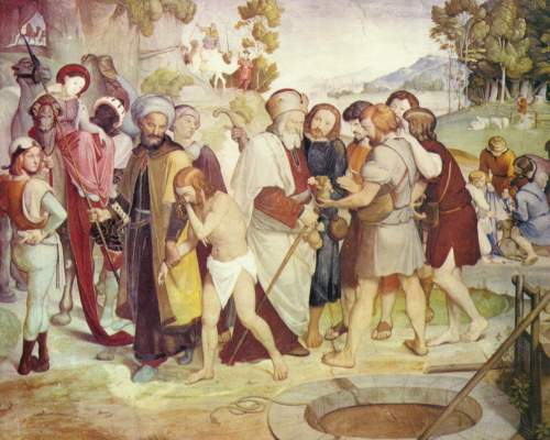 Joseph est vendu par ses frères aux Midianiter à Johann Friedrich Overbeck