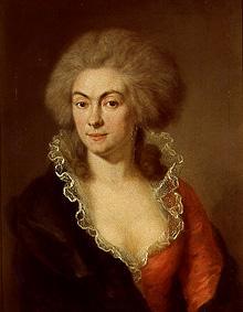 Comtesse Marie Thérèse von La Rosée à Johann Georg Edlinger