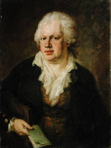 Portrait of the Poet Joseph Marius Von Babo (1756-1822) à Johann Georg Edlinger