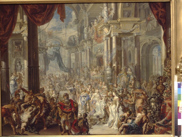 The Parable of the Wedding Feast à Johann Georg Platzer
