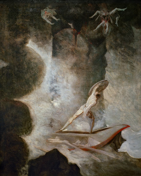 Odyssée entre Skylla et Charybdis à Johann Heinrich Füssli