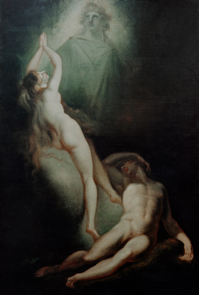 The creation of Eve à Johann Heinrich Füssli